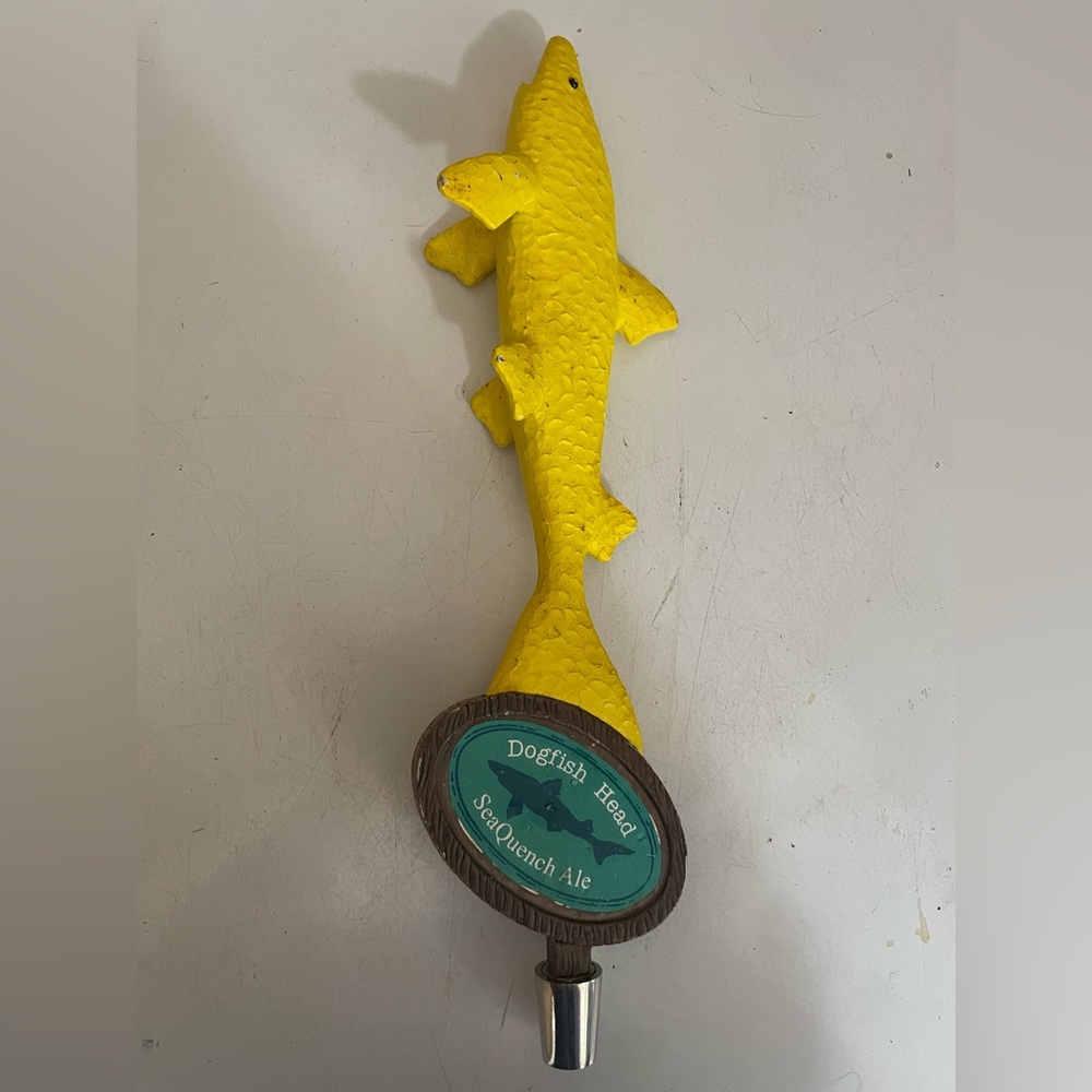 Dogfish Head Seaquench ale tap handle